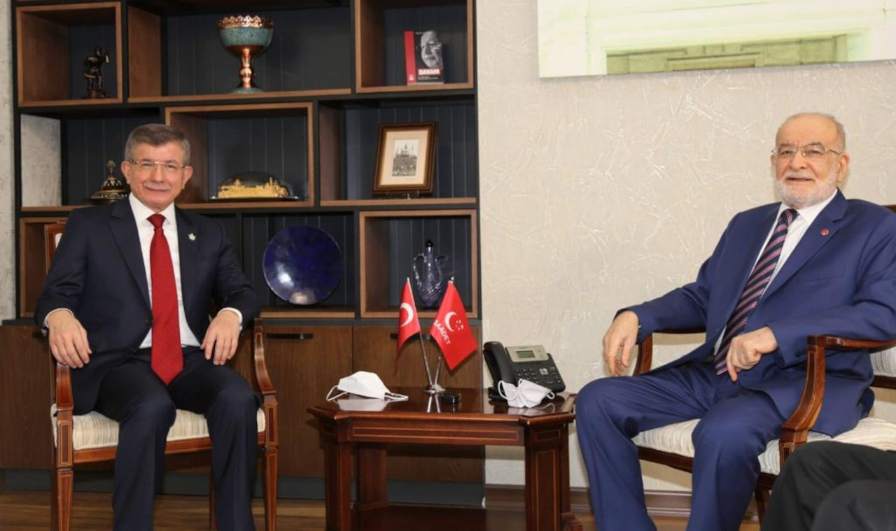 Karamollaoğlu met with Davutoğlu and Kılıçdaroğlu