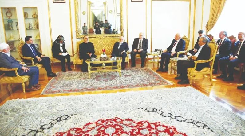 Karamollaoğlu pays a condolence visit to Iranian Ambassador Habibullahzade