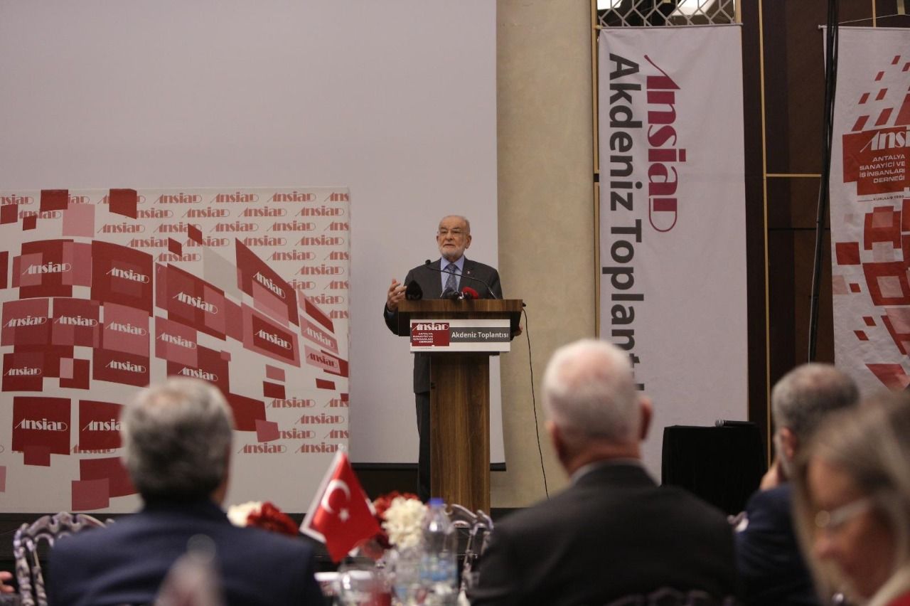 Karamollaoğlu talked in Antalya: “We cannot stand up without collective development!”