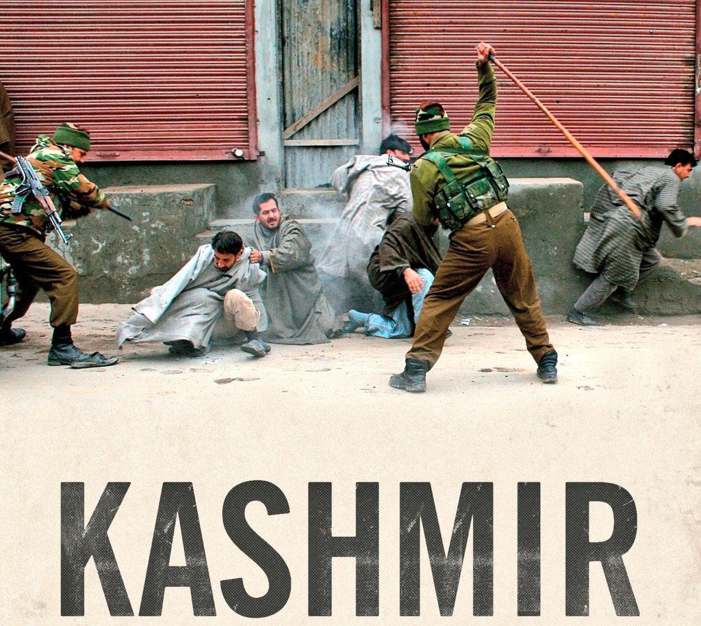 "Kashmir cruelty is the shame of the world"