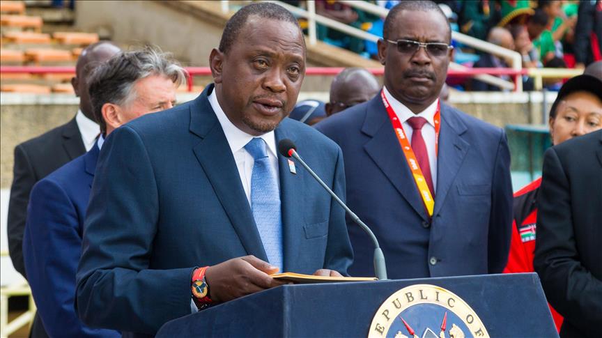 Kenyan president urges people to vote peacefully