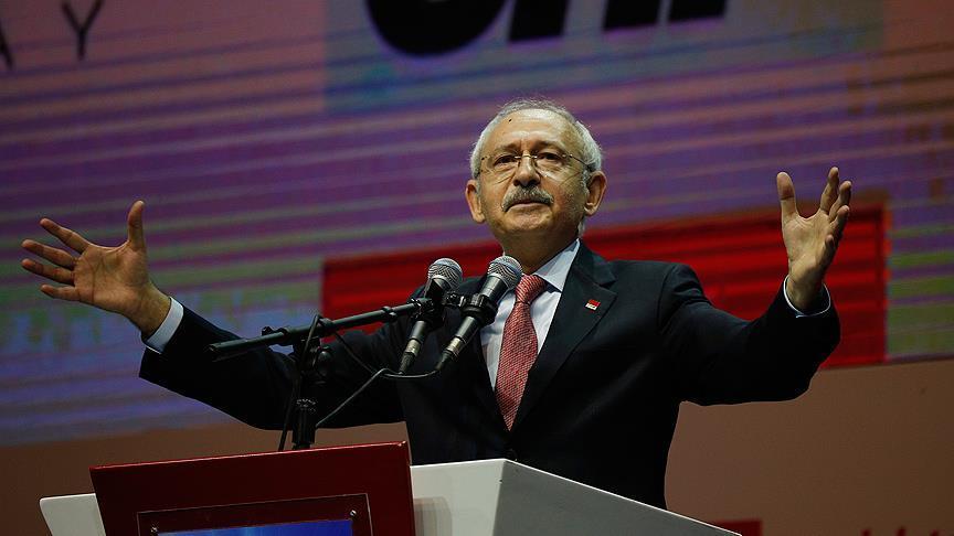 Kilicdaroglu reelected head of main opposition party