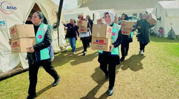 Labour union women's commission delivers aid collected from 71 provinces