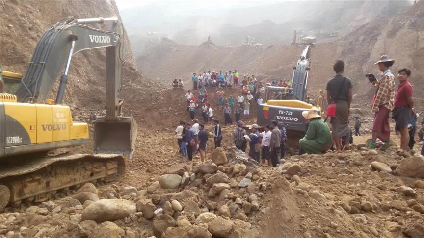 Landslide hits Myanmar, 9 dead