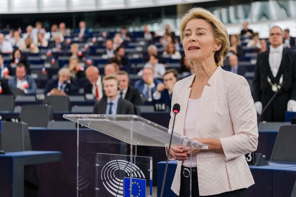 Leyen, on the Greek side