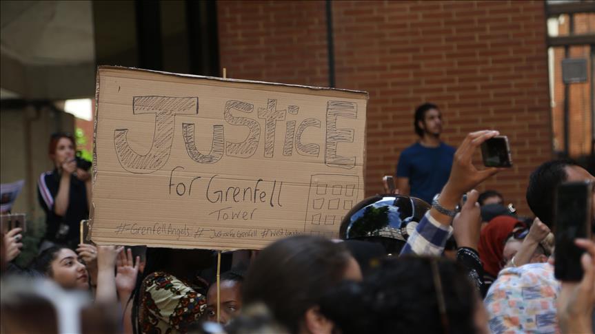 London protests held as anger mounts over Grenfell fire