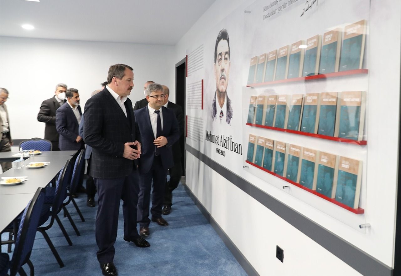 Mehmet Akif Inan hall and library are put into service