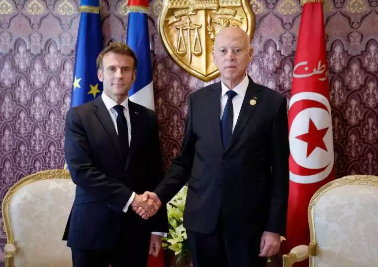 Macron brings unrest to Tunisia