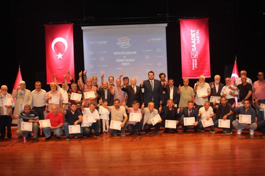 Saadet Party holds a magnificent program in Istanbul