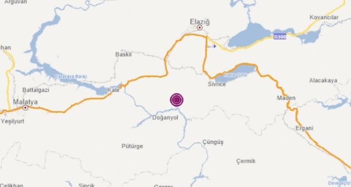 Magnitude 5.0 earthquake strikes eastern Turkey