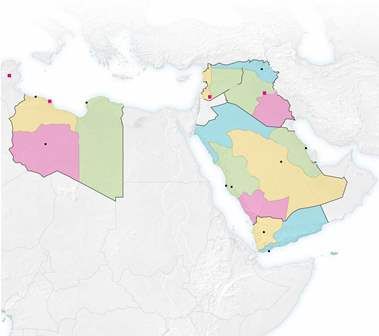 Mapping of the Great Middle East Project