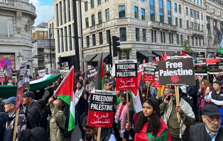 Massive rallies worldwide in solidarity with the Palestinian people