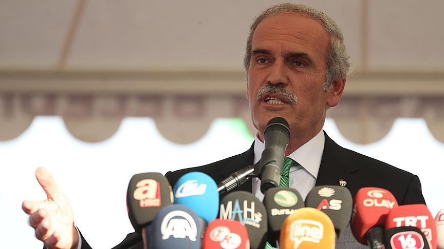 Mayor of Turkey’s western Bursa province resigns