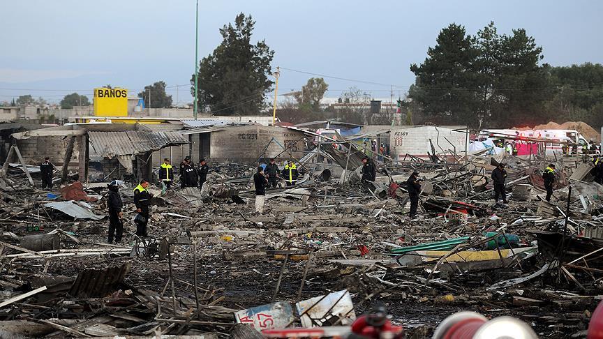 Mexico fireworks market explosion kills 29