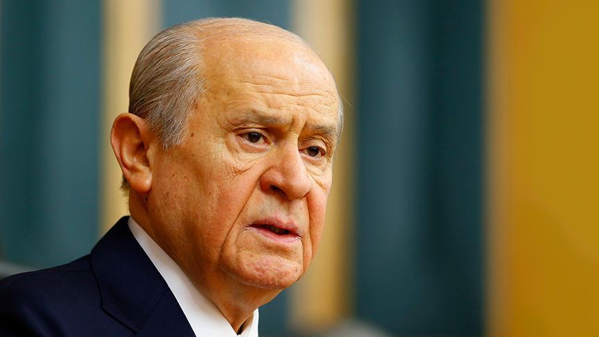 Mhp leader Bahceli: 'Yes for nation, republic and state'