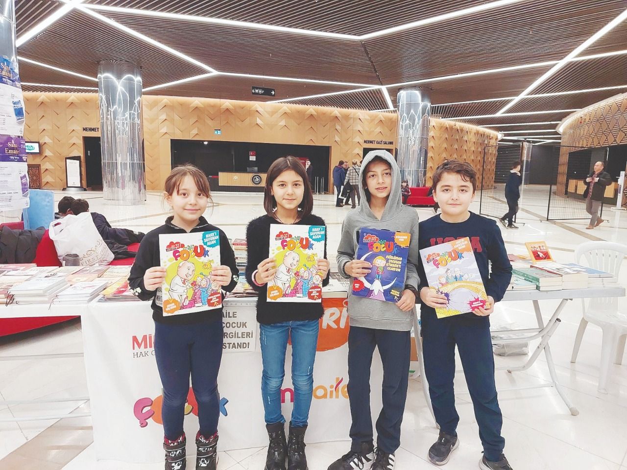 'Milli Çocuk Erbakan Special' issue met with children in Denizli