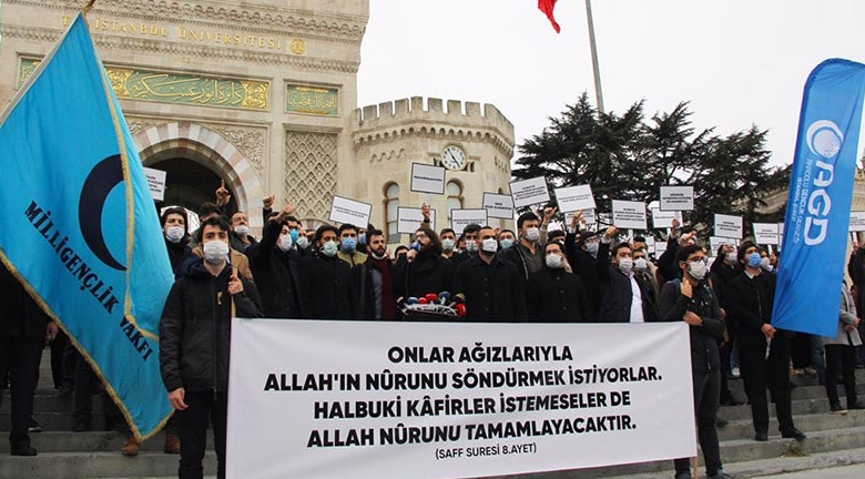 Milli Görüş Youth against the deviants!