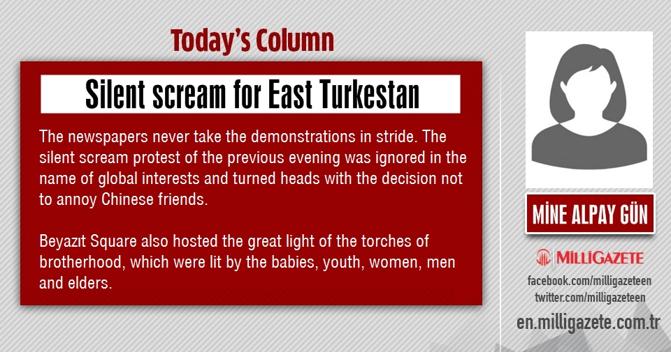 Mine Alpay Gün: "Silent scream for East Turkestan"