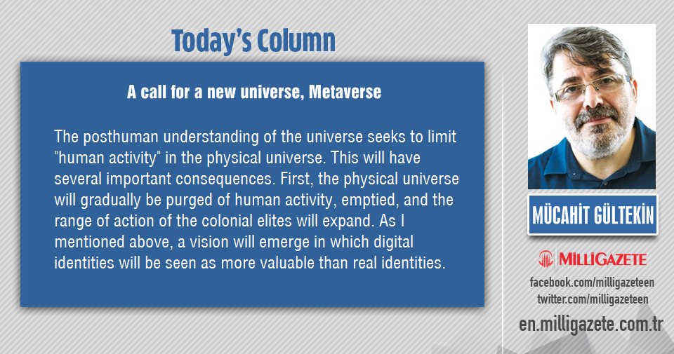 Mücahit Gültekin: "A call for a new universe, Metaverse"