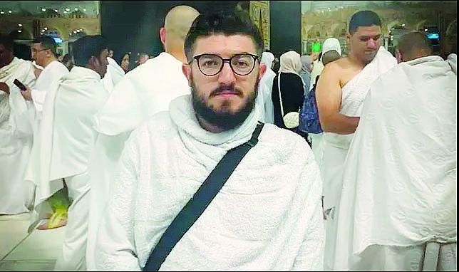 Muhammed Ali Çağlar waiting to be rescued from the dungeons of Saudi Arabia