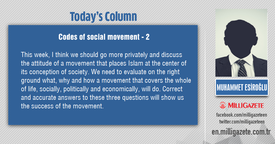 Muhammet Esiroğlu: "Codes of social movement - 2"