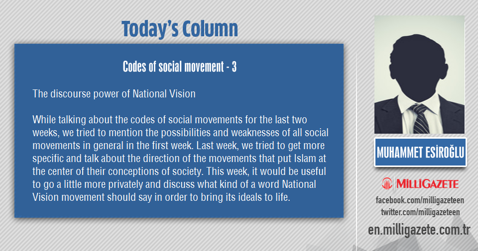 Muhammet Esiroğlu: "Codes of social movement - 3"