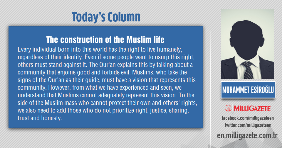 Muhammet Esiroğlu: "The construction of the Muslim life"