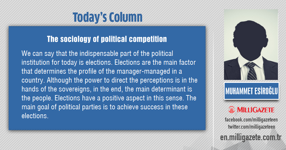 Muhammet Esiroğlu: "The sociology of political competition"