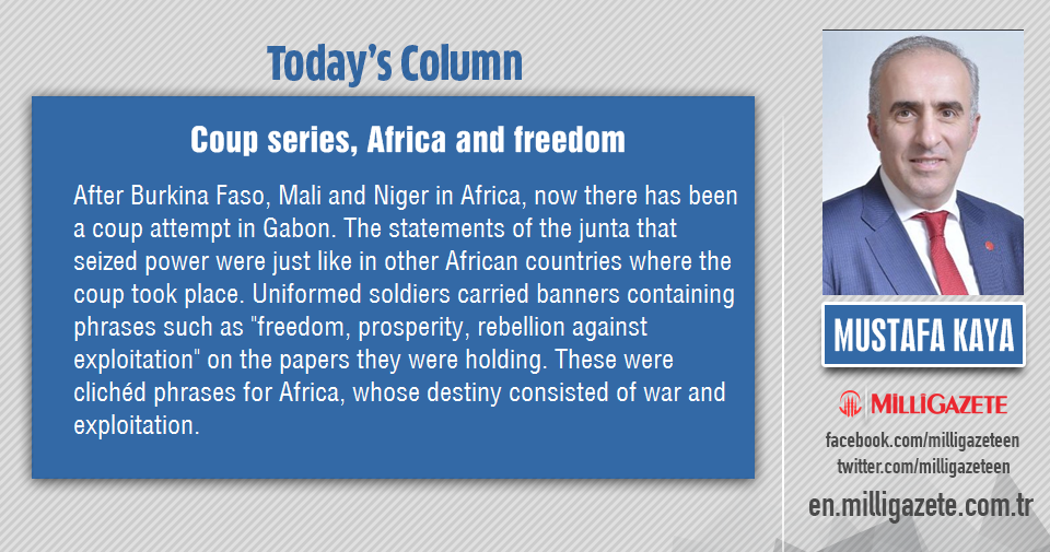 Mustafa Kaya: "Coup series, Africa and freedom"