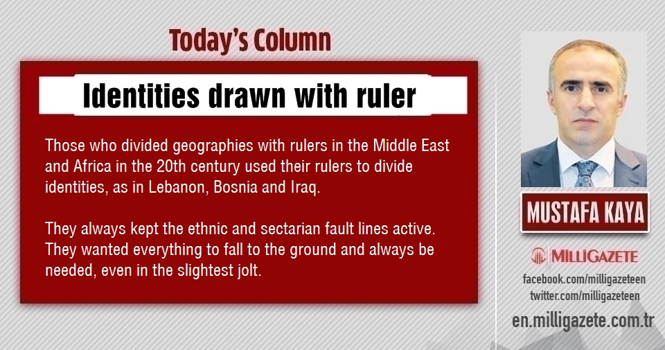Mustafa Kaya: "Identities drawn with ruler"