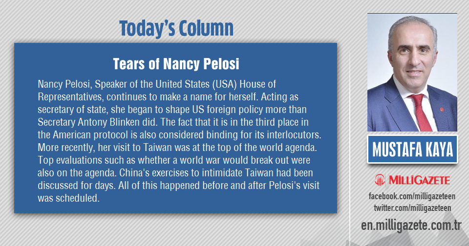 Mustafa Kaya: "Tears of Nancy Pelosi"