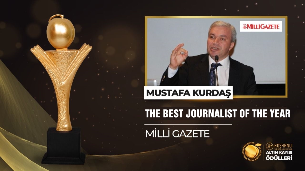 Mustafa Kurdaş selected as the best journalist of the year