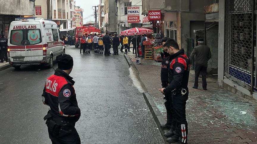 Natural gas explosion in Istanbul, 7 injures