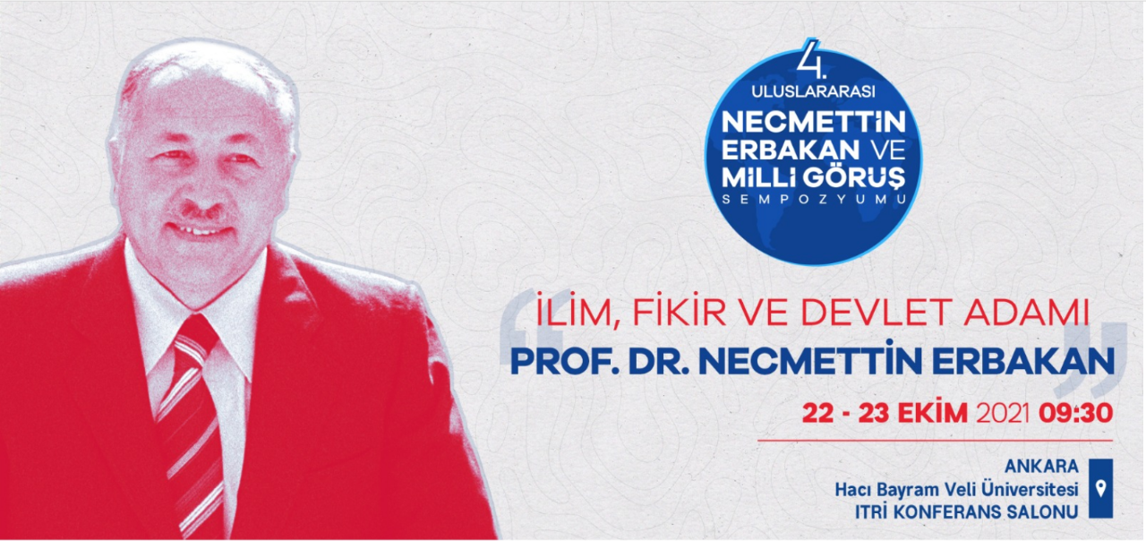 Necmettin Erbakan and the National Vision Symposium today: It will last for two days