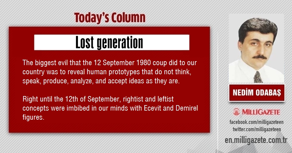 Nedim Odabaş: "Lost generation"