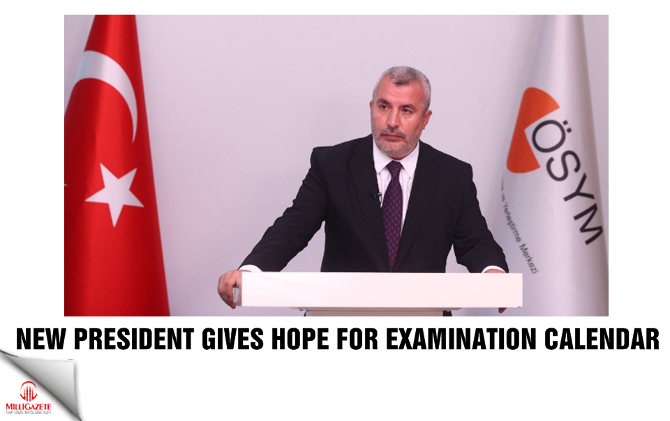 New president gives hope for examination calendar
