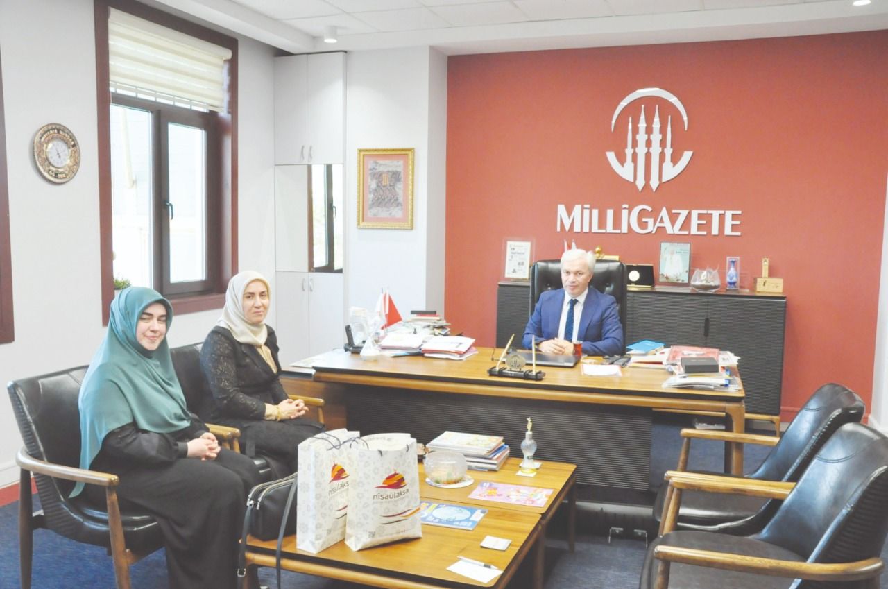Nisaülaksa Education, Culture and Solidarity Association visits Milli Gazete