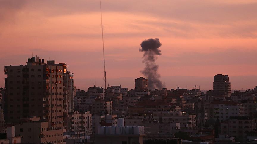 Occupier Israel hits Palestinian military positions in Gaza