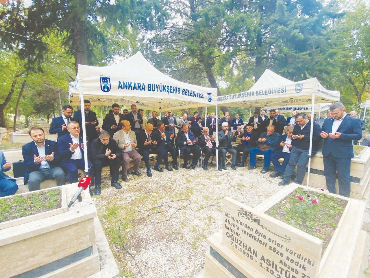 Oğuzhan Asiltürk, one of the leaders of Milli Görüş Movement, commemorated on the second anniversary of his death
