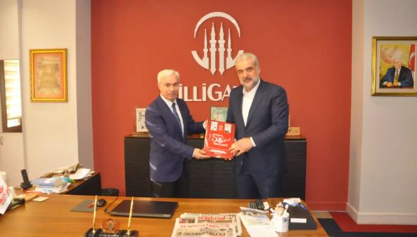 Osman Nuri Kabaktepe visits Milli Gazete