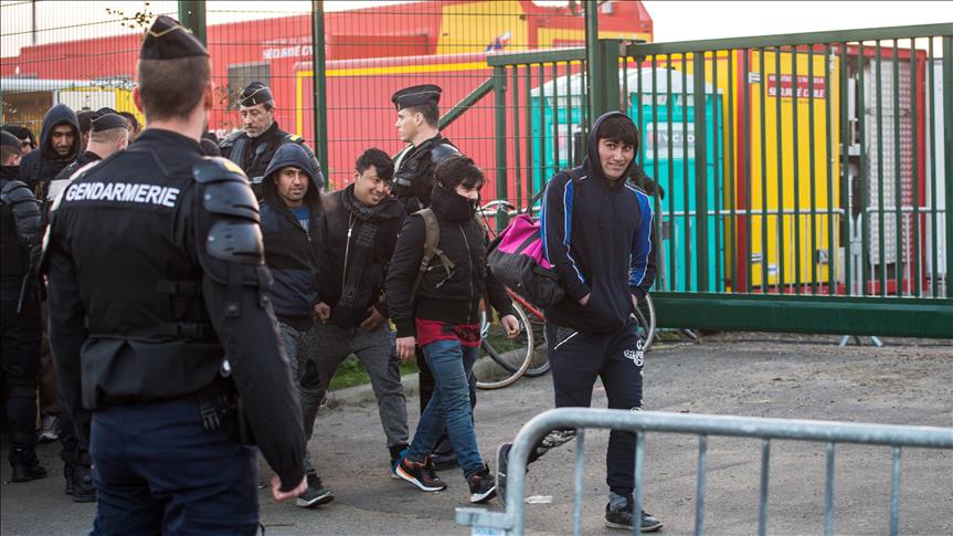 Over 4,000 people moved from Calais camp