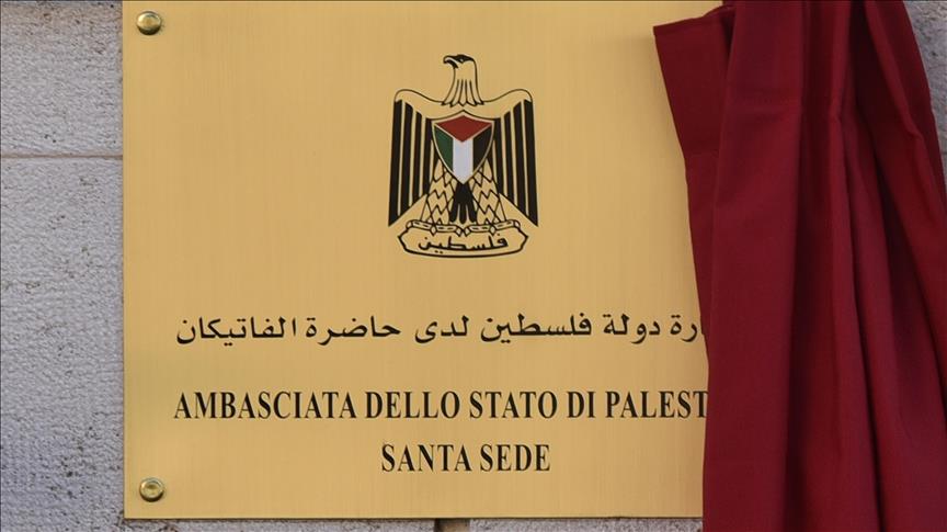 Palestine opens embassy to the Vatican
