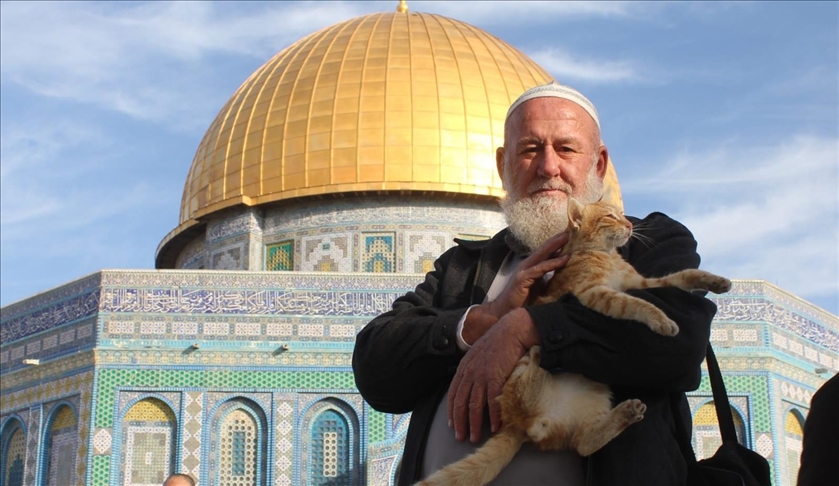Palestinian devoted to caring for Al-Aqsa cats dies of COVID