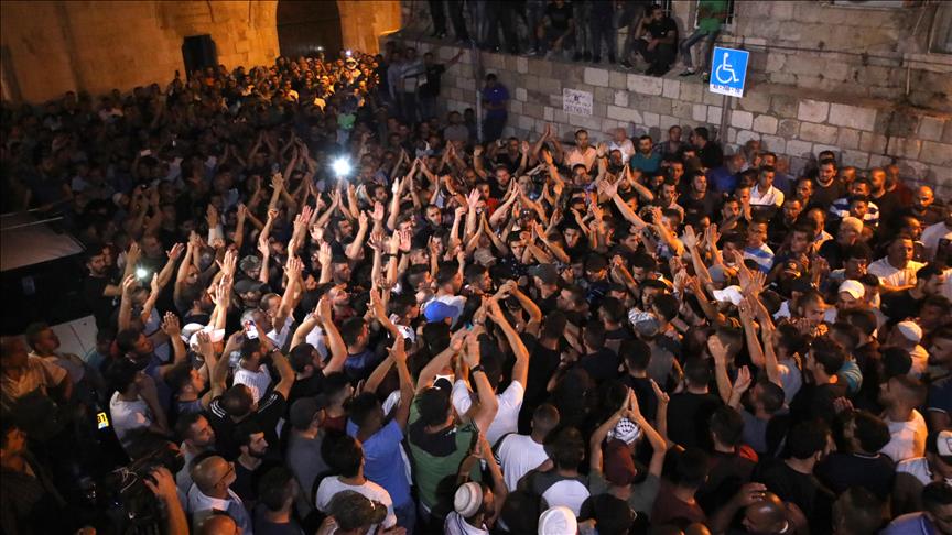 Palestinian protests against Al-Aqsa searches grow