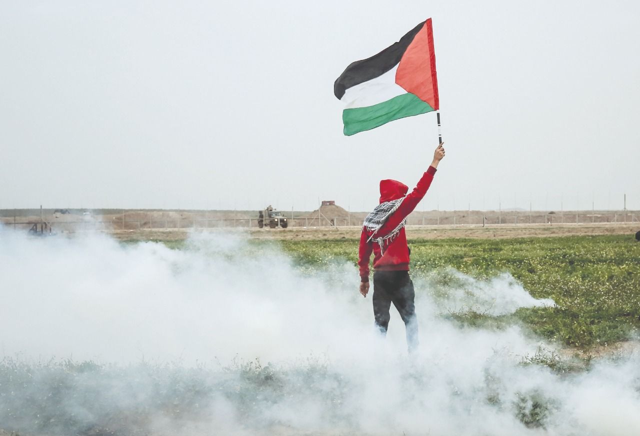 Palestinian resistance fighter: “Zionist occupiers came with guns and they will have to leave by guns!”