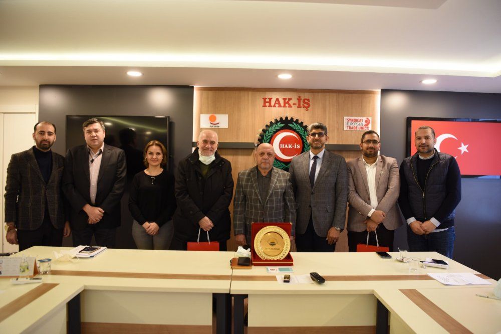 Palestinian trade unions visit ‘Hak-İş’!
