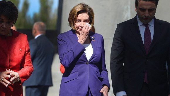 Pelosi cried, went and our government watched!