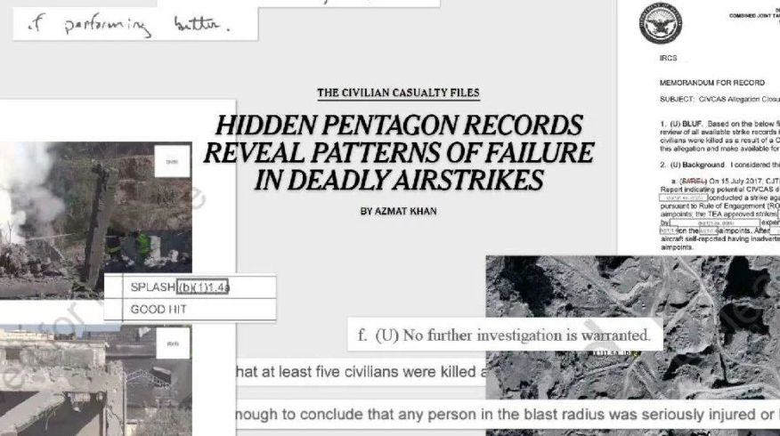 New York Times reveals Pentagon's secret documents: The USA killed civilians and hid them