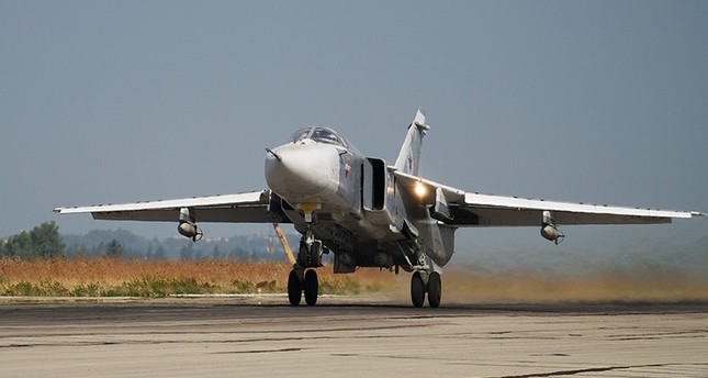 Pilots killed after Russian jet rolls of runway in Syria's Hmeymim
