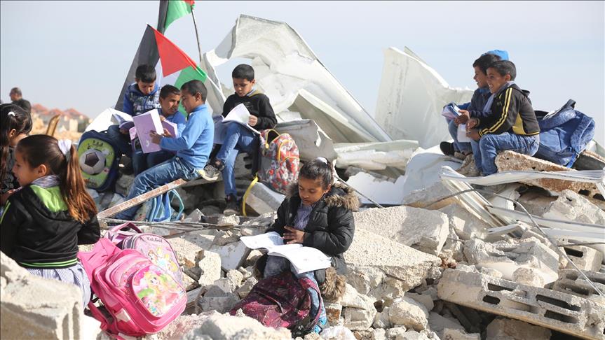 PLO official decries Israel’s school demolition policy